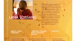 Desktop Screenshot of lamalobsang.eu